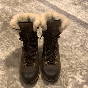 Sorel Joan of Arctic Wedge Shearling Boot
